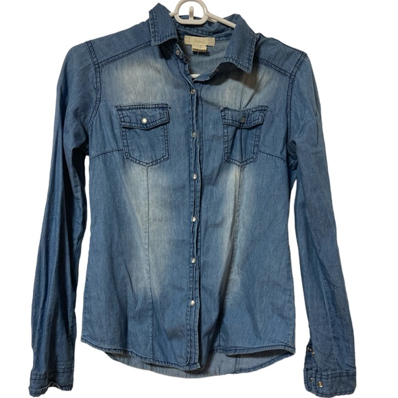 Vintage cotton button up - Picture 1 of 3